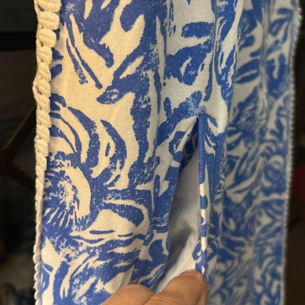 Lilly Pulitzer Classic Blue and White Lobster Skipper Dress Women's Size XS - Picture 5 of 12